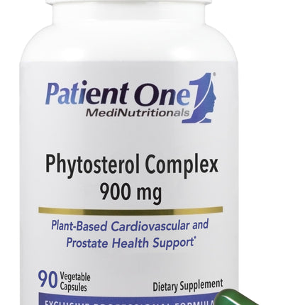 Patient One Phytosterol Complex 900 mg | Supplement to Support Heart Health and Healthy Lipid Metabolism* | with Plant Sterols | 90 Capsules