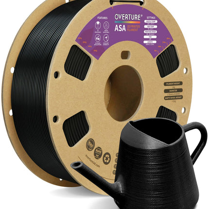 OVERTURE ASA Filament 1.75mm, UV & Weather Resistant for Outdoor