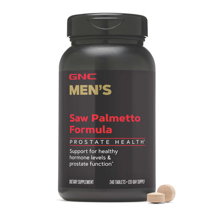 GNC Mega Men Saw Palmetto, Support for Healthy Hormone Levels, 240 Tablets
