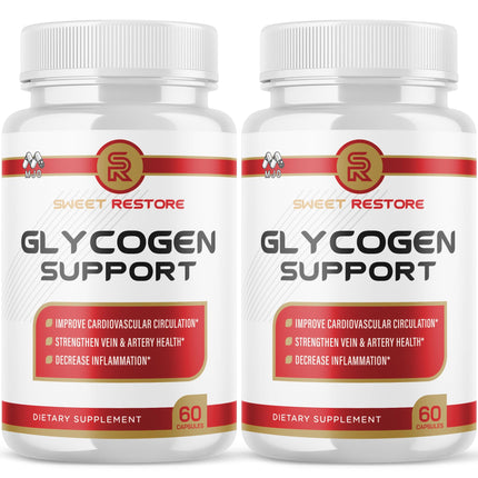 (2 Pack) Sweet Restore Glycogen Support Capsules, Official Sweet Restore Glycogen Support Pills with All Natural Ingredients, Overall Health and Wellness with Max Strength Multivitamin (120 Capsules)