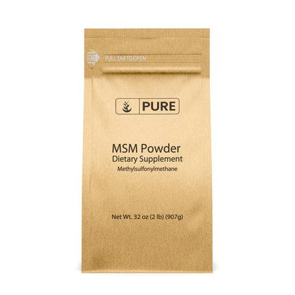 Methylsulfonylmethane MSM Powder (2 lbs), Always Pure, Natural Sulfur Dietary Supplement