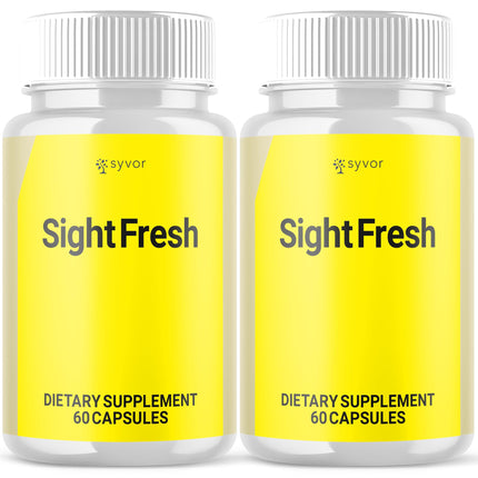 (2 Pack)Sight Fresh Capsules, Official Sight Fresh Advanced Vision Support Pills with All Natural Ingredients, SightFresh Supplement Supporting Eye Health with Maximum Strength Vitamins (120 Capsules)