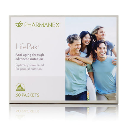 Pharmanex Nu Skin LifePak Advanced Nutritional Supplement for Adults | 60 Daily Packets | Aging, Digestive, and Gut Health Formula with Essential Vitamins, Minerals, and Phytonutrients