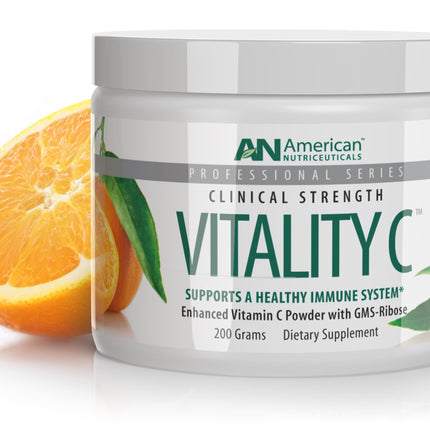 American Nutriceuticals Vitamin C Powder Sugar Free - Immune Booster -Non-Acidic - No Upset Stomach, No Gas - 4000mg (30-Day Supply)