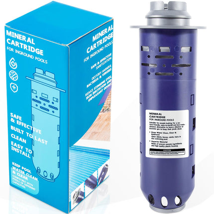Replacement for Nature2 Duoclear 45 Mineral Cartridge W28002 W26002 for All Zodiac Duoclear & Nature2 Fusion, Fusion Soft, Vision Pro System Aboveground Ingroud Swimming Pool Up to 45,000 Gallons