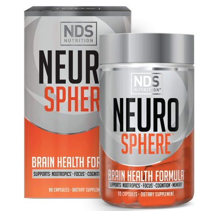 FitLife Brands Nutrition Neuro Sphere - Brain Health Formula - Nootropic, Increase Focus and Energy, Enhance Concentration, Antioxidant and Immunity Support - 90 Capsules