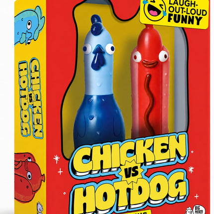 Chicken vs Hotdog Flipping Hilarious Party Game - Kids, Teens, Adults
