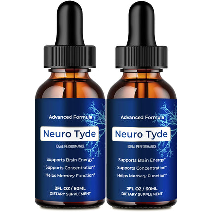 NeuroTyde Drops, Neuro Tyde Droppers Reviews (2 Pack)
