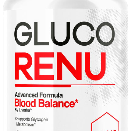 Gluco Renu Capsules - Official Gluco Renu, GlucoRenu Supplement, Natural Support GlucoRenu, Gluco Renu Premium Formula, 30 Capsules for 1 Month