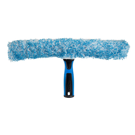 Unger Professional Connect and Clean 14" Window Scrubber Washer for Glass Cleaning, Commercial and Residential Washing, Multipurpose Tool, Gentle on Windows, Reusable Microfiber Sleeve