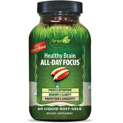 Irwin Naturals Healthy Brain All-Day Focus Nootropic Support