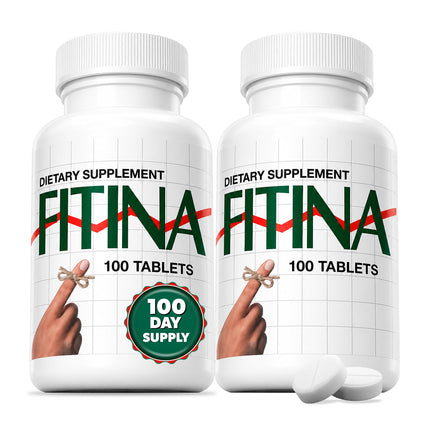 Fitina Brain Supplements for Memory and Focus with Vitamin B6 & Thiamine — High-Dose B Vitamins Nervous System and Cognitive Health Support, Daily Supplement Formula for Adults, 100 Tablets (2-Pack)