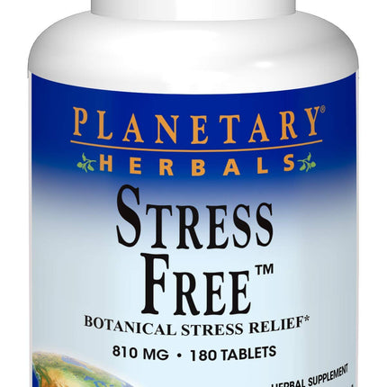 Planetary Herbals Stress Free, 815 mg - 180 Tablets