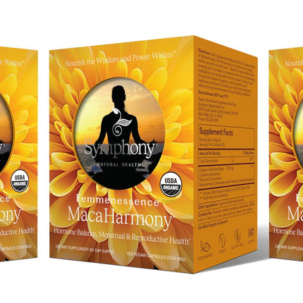 Femmenessence® MacaHarmony® – Clinically Studied Hormone Balance Support for Menstrual Health, PMS Relief, Mood, Skin & Fertility (360 Capsules, 180 Day Supply)
