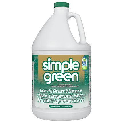 Simple Green Industrial Cleaner And Degreaser, Concentrated, 1 Gal Bottle (Pack of 4)