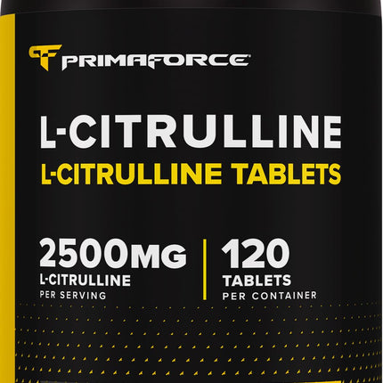 Primaforce L-Citrulline 2500mg per Serving, 60 Servings; 120 Tablets