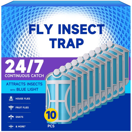 10 Pack Flying Insect Trap Refills, Compatible with Flying Insect Trap M364 M364A and Max