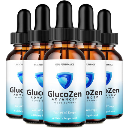 IDEAL PERFORMANCE Glucozen Drops, Glucozen Droppers Reviews (5 Pack)