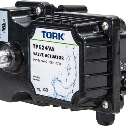 TORK TPE24VA 24-Volt Authentic Valve Actuator Control, Compatible with all 24VAC Control Systems, for Pools, Spa, Solar Equipment, UL Approved for Safety