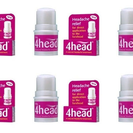 Dendron 4Head Headache Treatment 3.6.g - Pack of 6