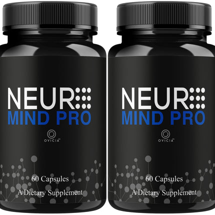 (2 Pack) Neuro Mind Pro - Neuro Mind Pro Capsules Advanced Formula, NeuroMindPro Original Premium Pills All Natural Daily Support for Overall Health & Wellness Reviews, 120 Capsules for 2 Months