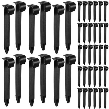 Pangda 120 Pack Irrigation Stakes 1/2 Inch Tubing, Drip Anchor for Garden