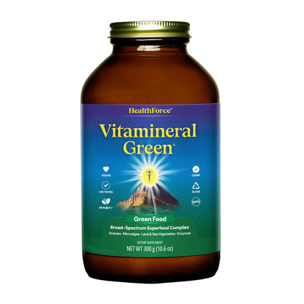 HealthForce SuperFoods Vitamineral Green 300 Grams Powder