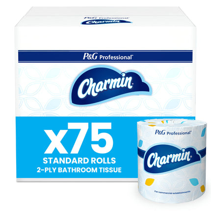 Charmin Professional Toilet Paper, Bulk 2-Ply Tissue (450 sheets, 75 count)