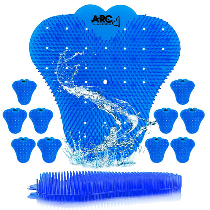 ARC Urinal Screens - Anti-Splash Urinal Screens Deodorizer (10 Pack) | Urinal Cake | Long Lasting Scent to Eliminate Odors | Used for Bathrooms in Bars, Restaurants, Schools, and other Businesses