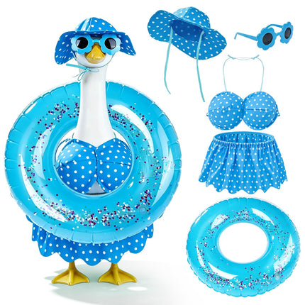 Xihaian Porch Goose Outfits for 23" Porch Goose Costume Bikini Clothes