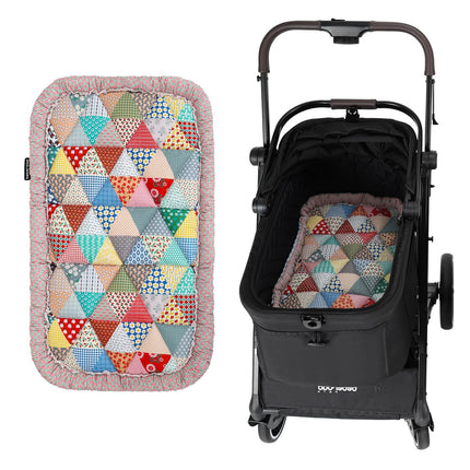 Beberoad Reversible Pet Stroller Mat - Double-Sided Cooling and Warming Mat, Washable Mat, Suitable for Cats and Medium-Sized Dogs, Use in All Seasons