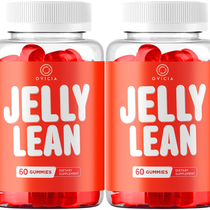 (2 Pack) Jelly Lean Gummies - Official Jelly Lean Gummys Advanced Premium Formula Maximum Strength, All Natural Daily JellyLean Vitamins Support For Overall Health & Wellness, 120 Gummies For 2 Months