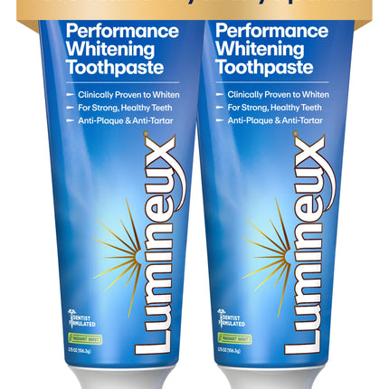 Lumineux 10% Nano Hydroxyapatite Toothpaste, Whitening 3.75 oz, 2 Pack
