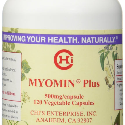 Chi's Enterprise Myomin Plus Capsules, 0.8 Ounce