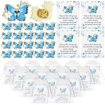 Liliaafar 50 Funeral Favor for Guest Celebration of Life Favors,Blue
