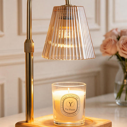Allanmen Candle Warmer Lamp Gold, Home Decor, Brithday Gifts for Women Mom