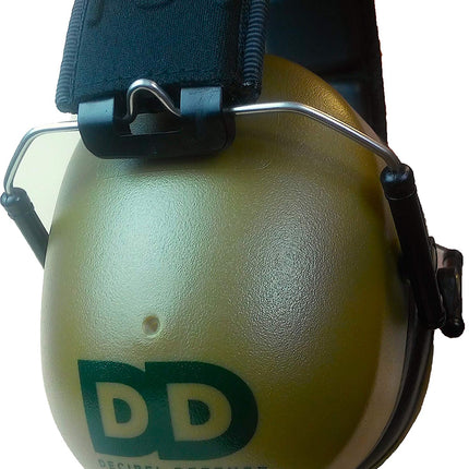 DECIBEL DEFENSE Professional Safety Ear Muffs 37dB NRR - The HIGHEST Rated & MOST COMFORTABLE Ear Protection For Shooting & Industrial Use - THE BEST HEARING PROTECTION GUARANTEED! (GREEN)