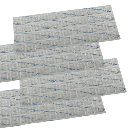 FlexiFreeze Refreezable Ice Sheets 4 Pack – Reusable Ice Packs for Coolers & Lunch Boxes (44 Cubes)