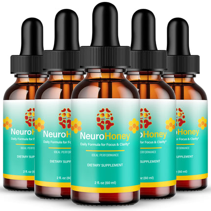 Neuro Honey Drops, NeuroHoney Droppers Reviews (5 Pack)