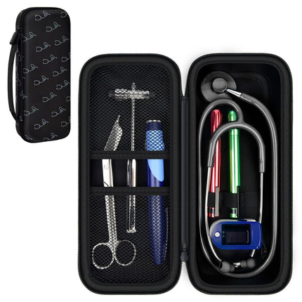 Stethoscope Case for 3M Littmann Classic III/Cardiology IV, Blackheart