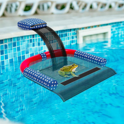 Animal Saving Escape Ramp with Pool Surface Skimmer Catcher, Floating Ramp Rescues, Pond & Pool Critter Escape Ramp Saving Frogs, Toads Animal Mice, Birds