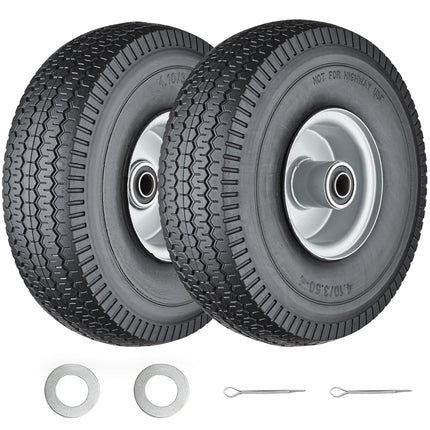 Cubesprings 4.10/3.50-4 Tire and Wheel Flat Free -2Pack
