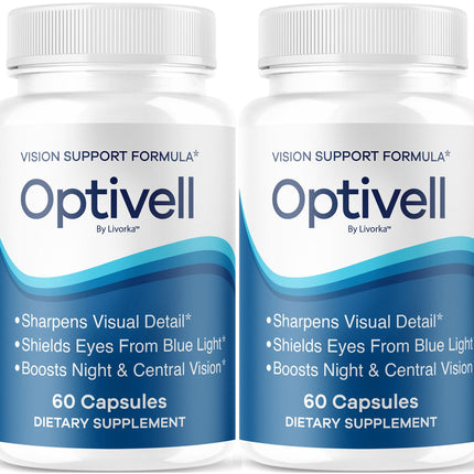 (2 Pack) Optivell Eye Capsules - Official Optivell Advanced Premium Vision Support Pills - Maximum Strength, Natural Vitamins for Overall Health & Wellness Reviews, 120 Capsules for 2 Months