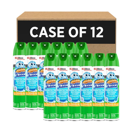 SC Johnson Professional Scrubbing Bubbles Bathroom Disinfectant, 12 Pack