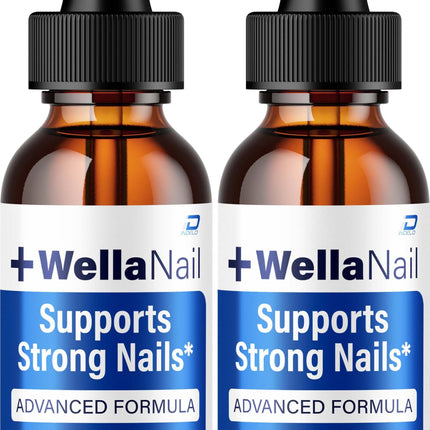 WellaNail Drops – Support Advanced Formula Liquid Formula (2 Pack – 2 Month Supply)