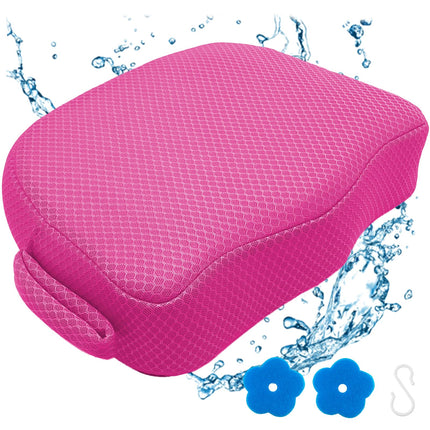 AEROiVi Hot Tub Booster Seat for Adults, 5 Inch Thick Supportive Cushion with Non-Slip Bottom, Weighted for Quick Sink without Float, Spa Booster Seat for Hot Tub (Including Inflatable), Pool, Bathtub