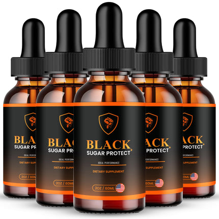 IDEAL PERFORMANCE Black Sugar Protect Drops, BlackSugarProtect Droppers Reviews (5 Pack)
