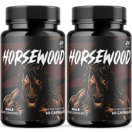 (2 Pack) Horsewood Capsules, Official Horsewood Pills for Men with All Natural Ingredients, Max Strength Supplement with Premium Vitamins Supporting Optimal Wellness and Advanced Health (120 Capsules)