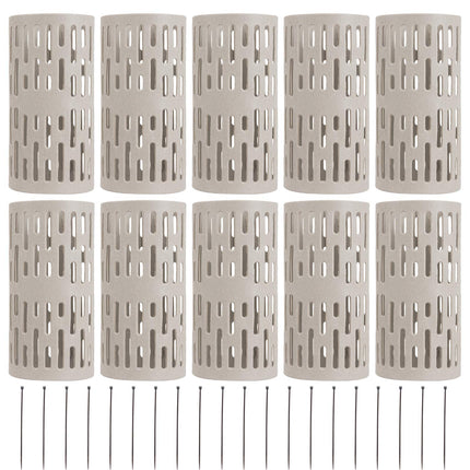 Aulock 10pcs Plastic Tree Trunk Protectors, Easy Flexible Guards