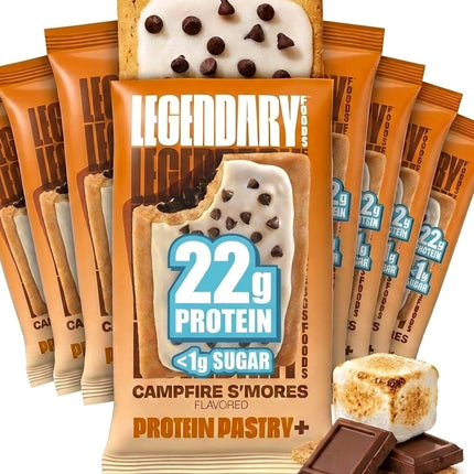 Legendary Foods Protein Pastry, Campfire S'mores, Keto Friendly Snack
